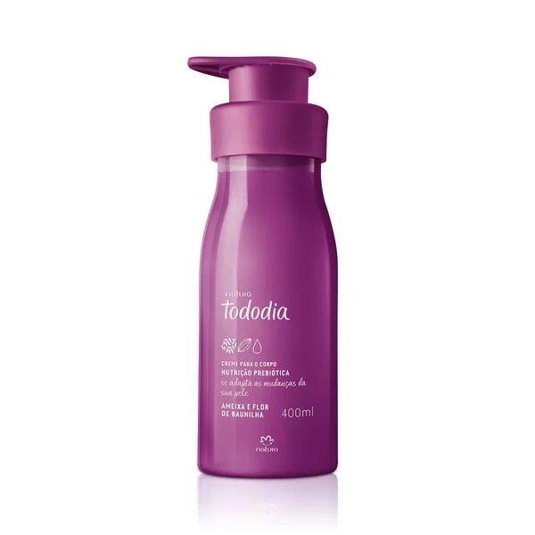 Crema nutritiva para cuerpo Tododia Ameixa e Flor de Baunilha 400ml