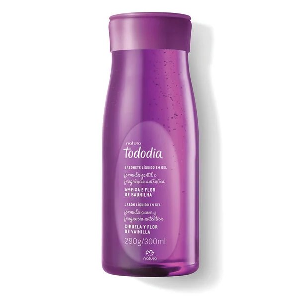 Jabon liquido en gel Tododia Ameixa e Flor de Baunilha 300ml