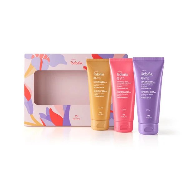 Kit Natura Tododia Trio de Hidratantes