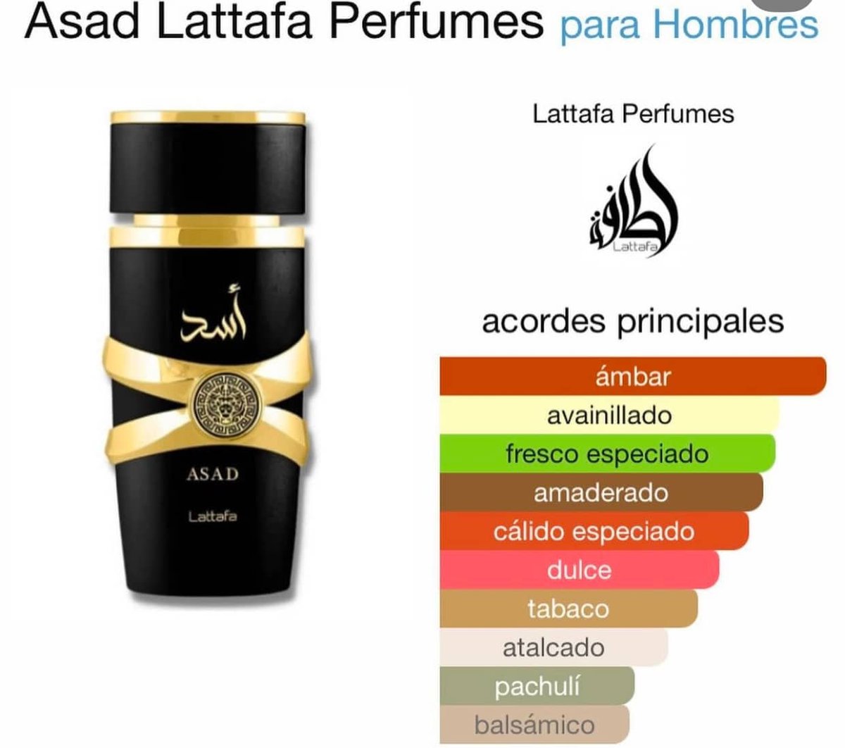Perfumes Asad de 100ml - 2