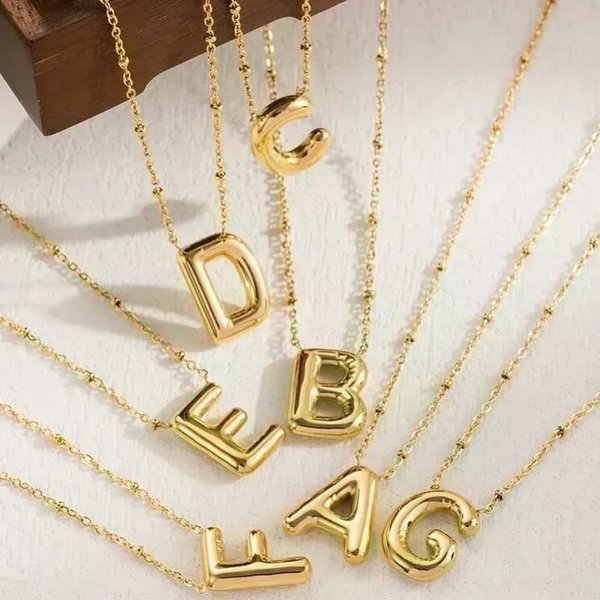 Collar iniciales de globo 🎈 