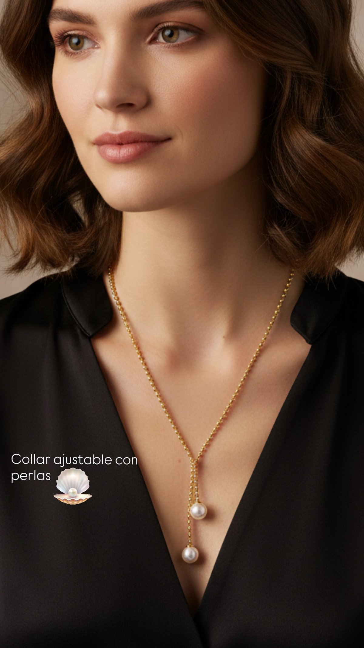 Collar estilo corbata 