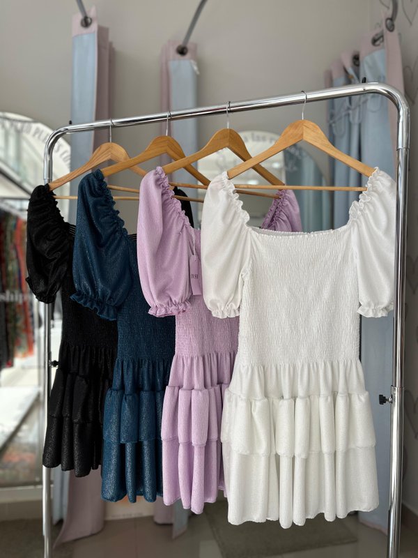 Vestido Nara c/ mangas 