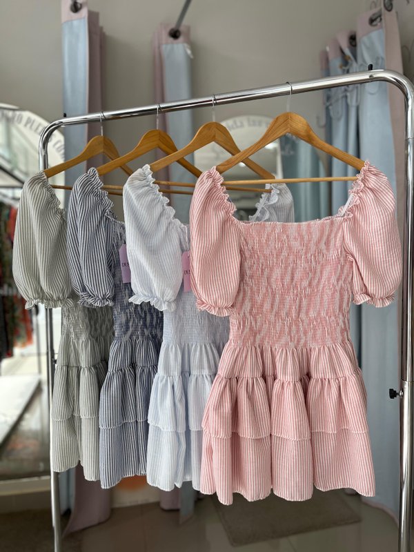 Vestido Nara c/ mangas 