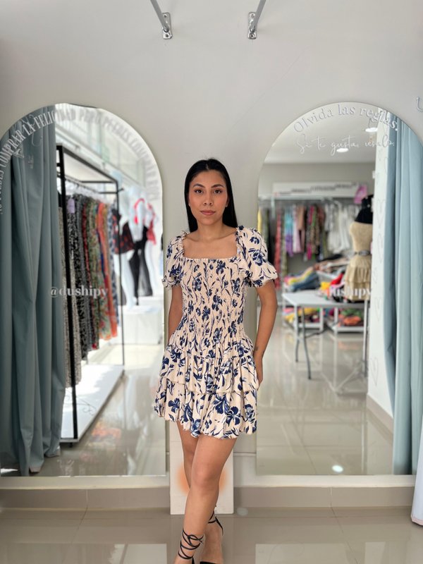 Vestido Nara c/ mangas 