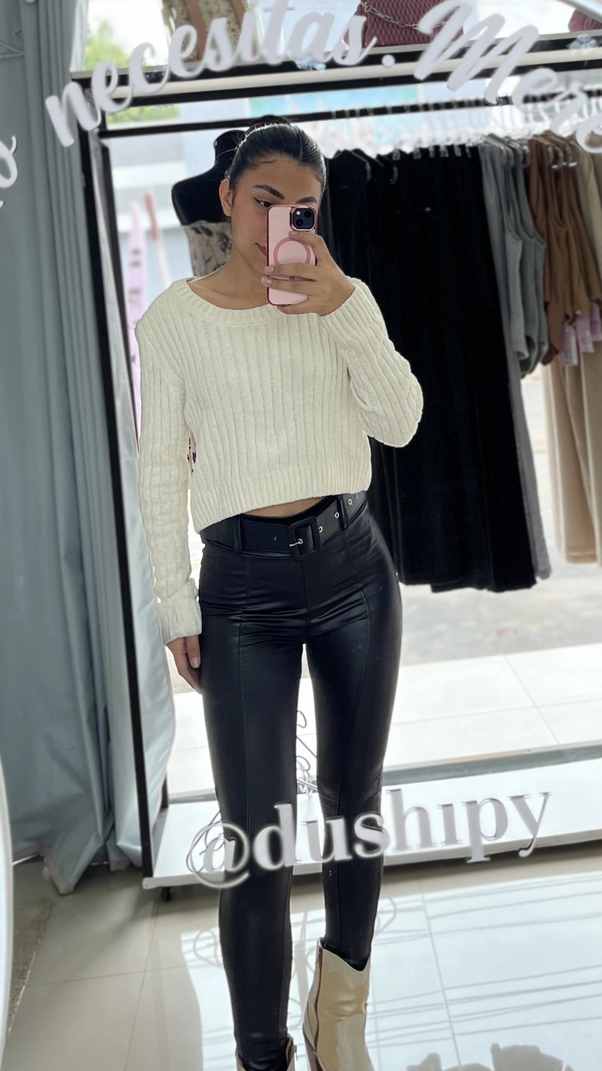 Pantalón cuerina - 2