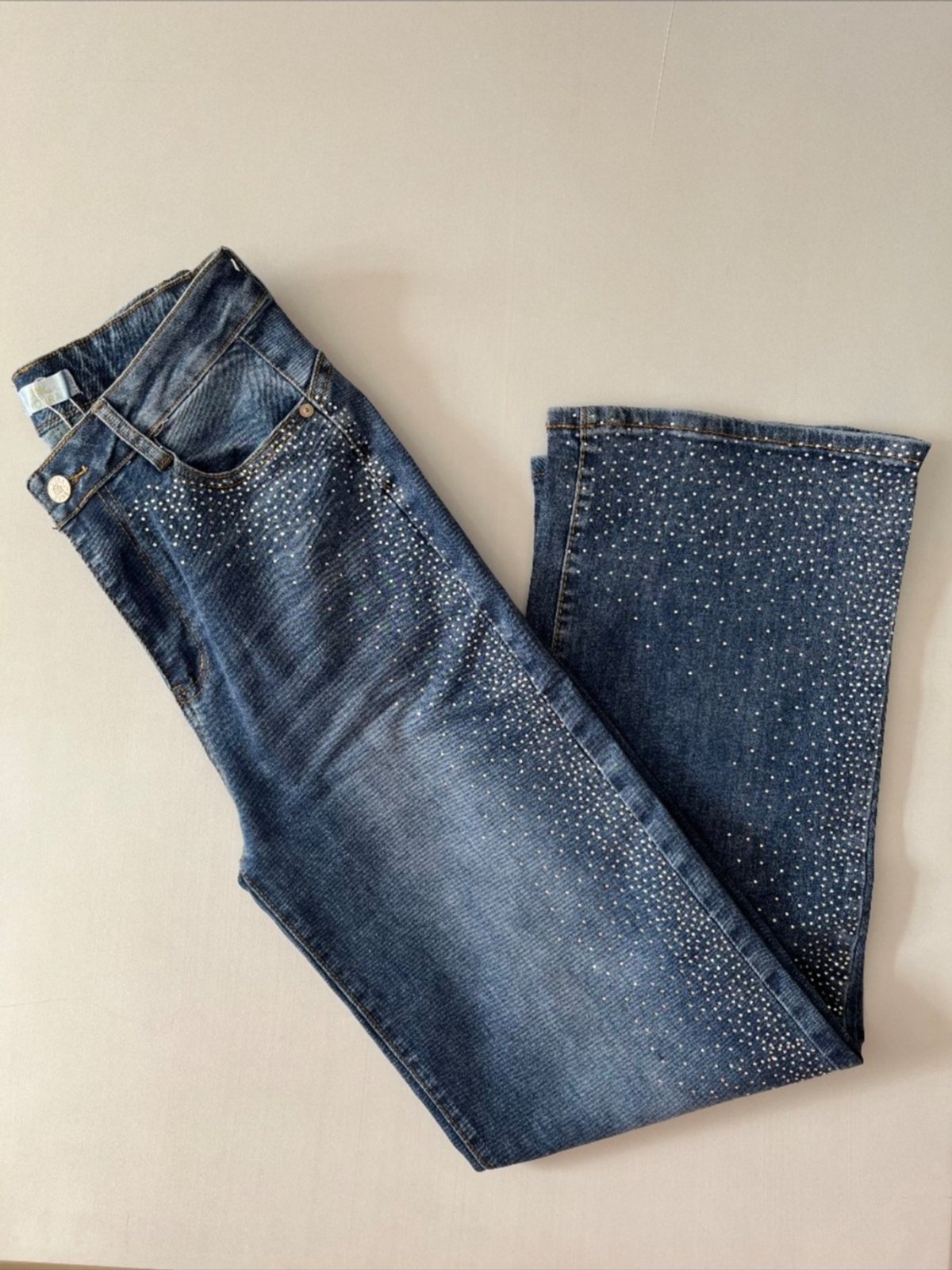 Jeans con strass - 2