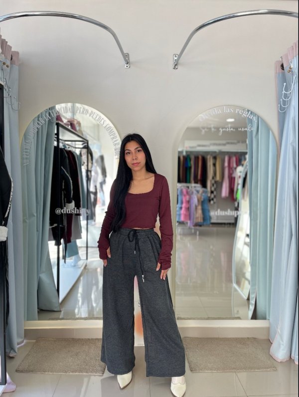 Pantalón frizado