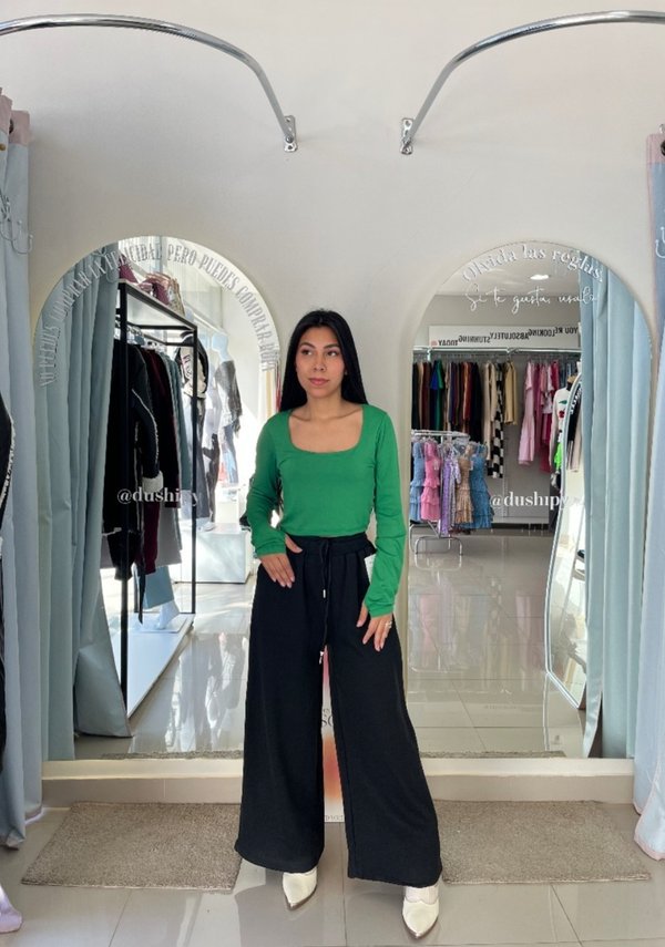 Pantalón frizado