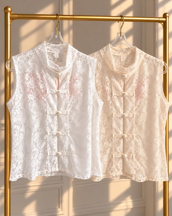 Blusa Napoleón Encaje 