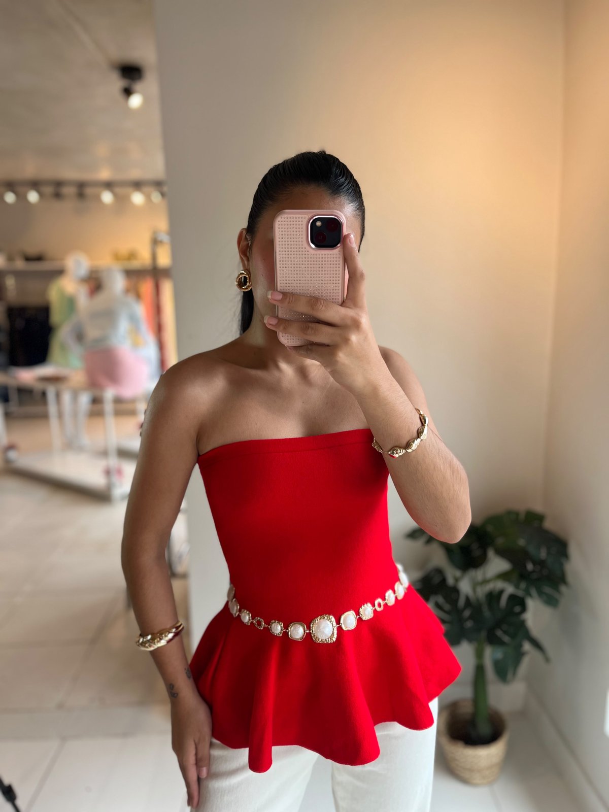 Blusa peplum  - 2