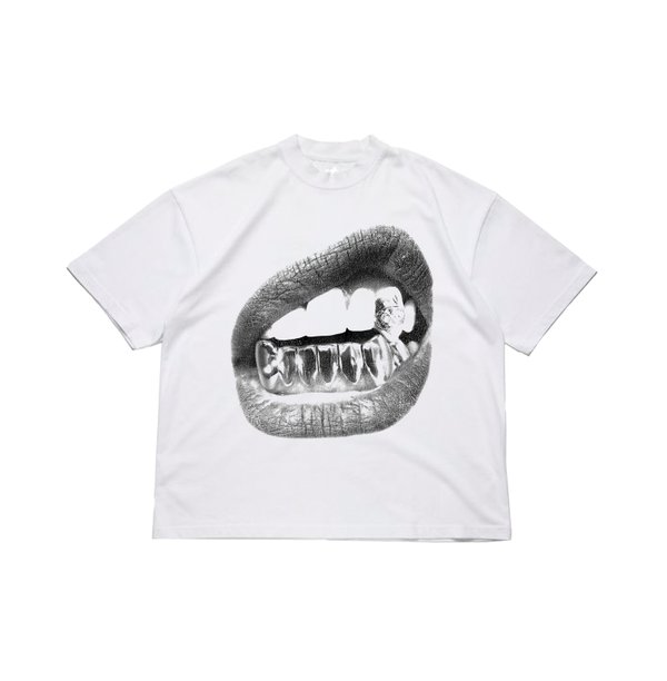 Remera blanca Street marfil 