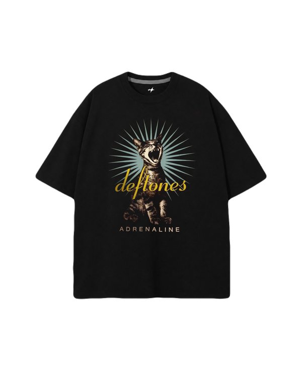 Remera negro Deftone