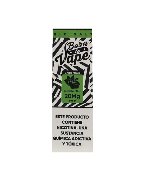 Born To Vape Salt Bubble Mint 30 ML 50 MG