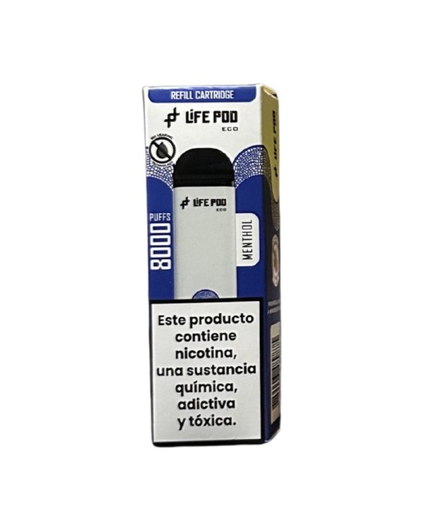 Life Pod Refill 8K Menthol