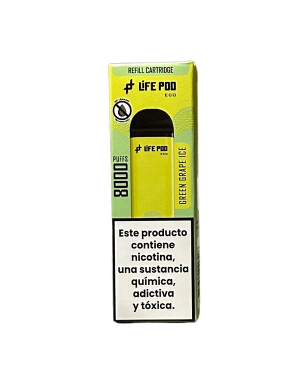 Life Pod Refill 8K Green Grape Ice