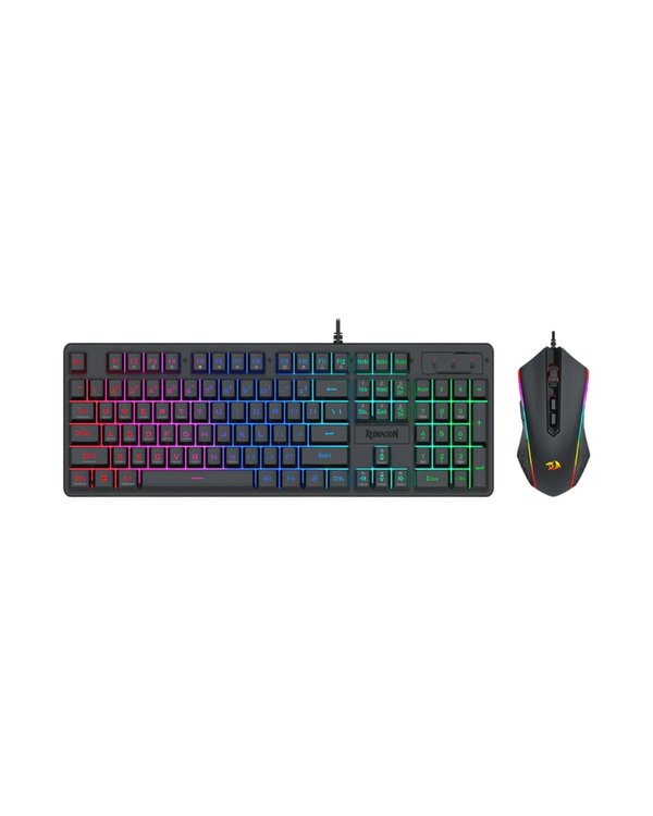 Combo Teclado + Mouse Gamer Redragon S107 RGB