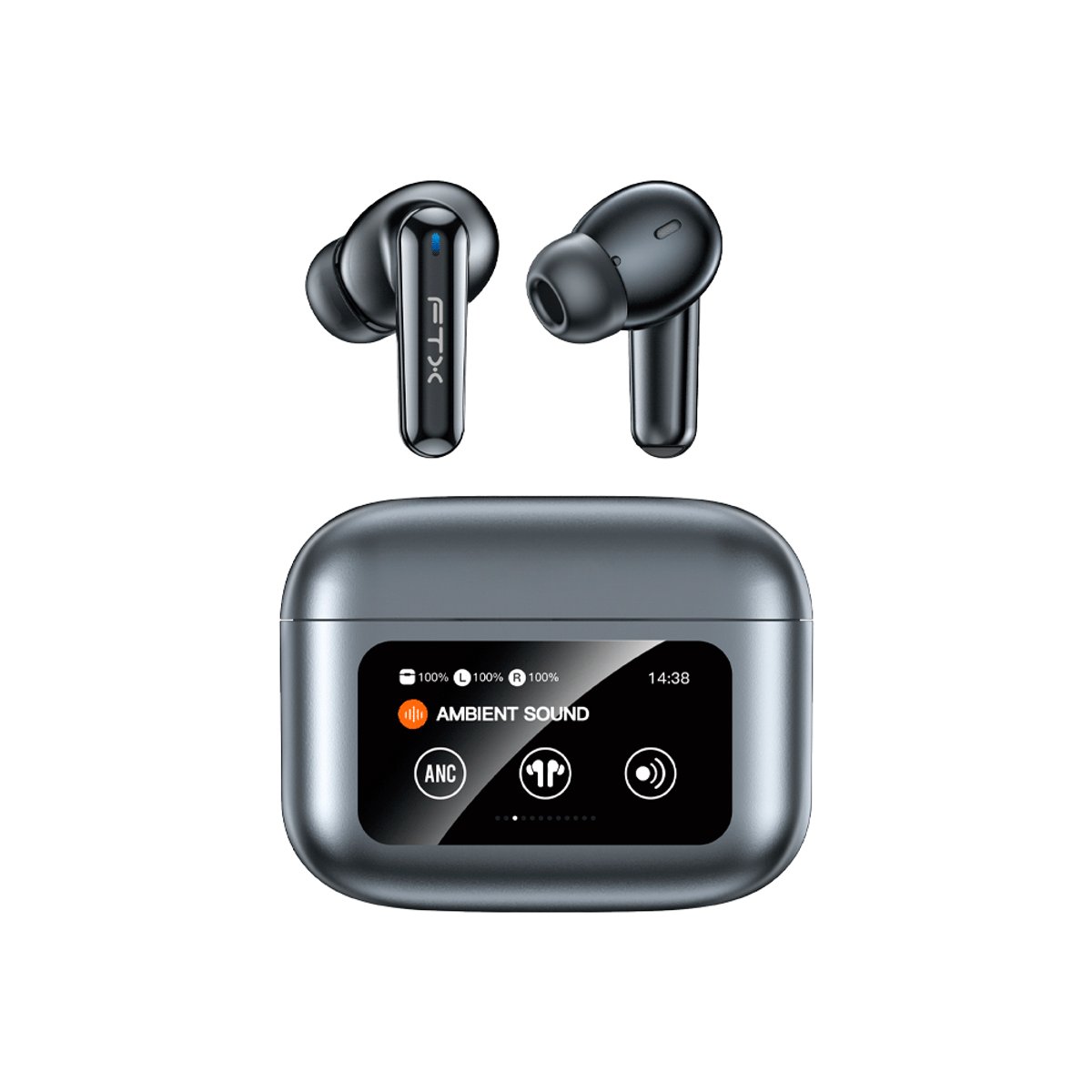 Auriculares FTX E56L ANC (Gris)