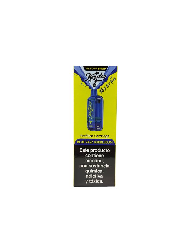 Cartucho The Black Sheep Keyplay 40K - Blue Razz Bubblegum