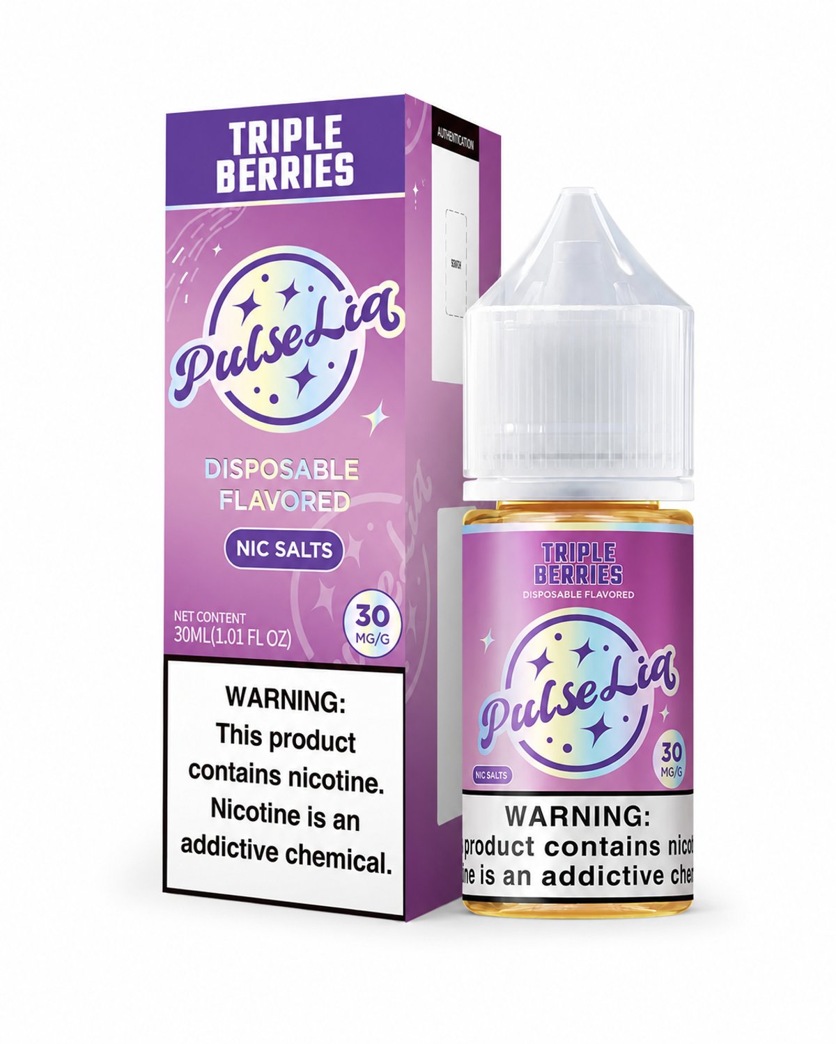 Pulse Liq Salt Triple Berries 30 ML 30 MG