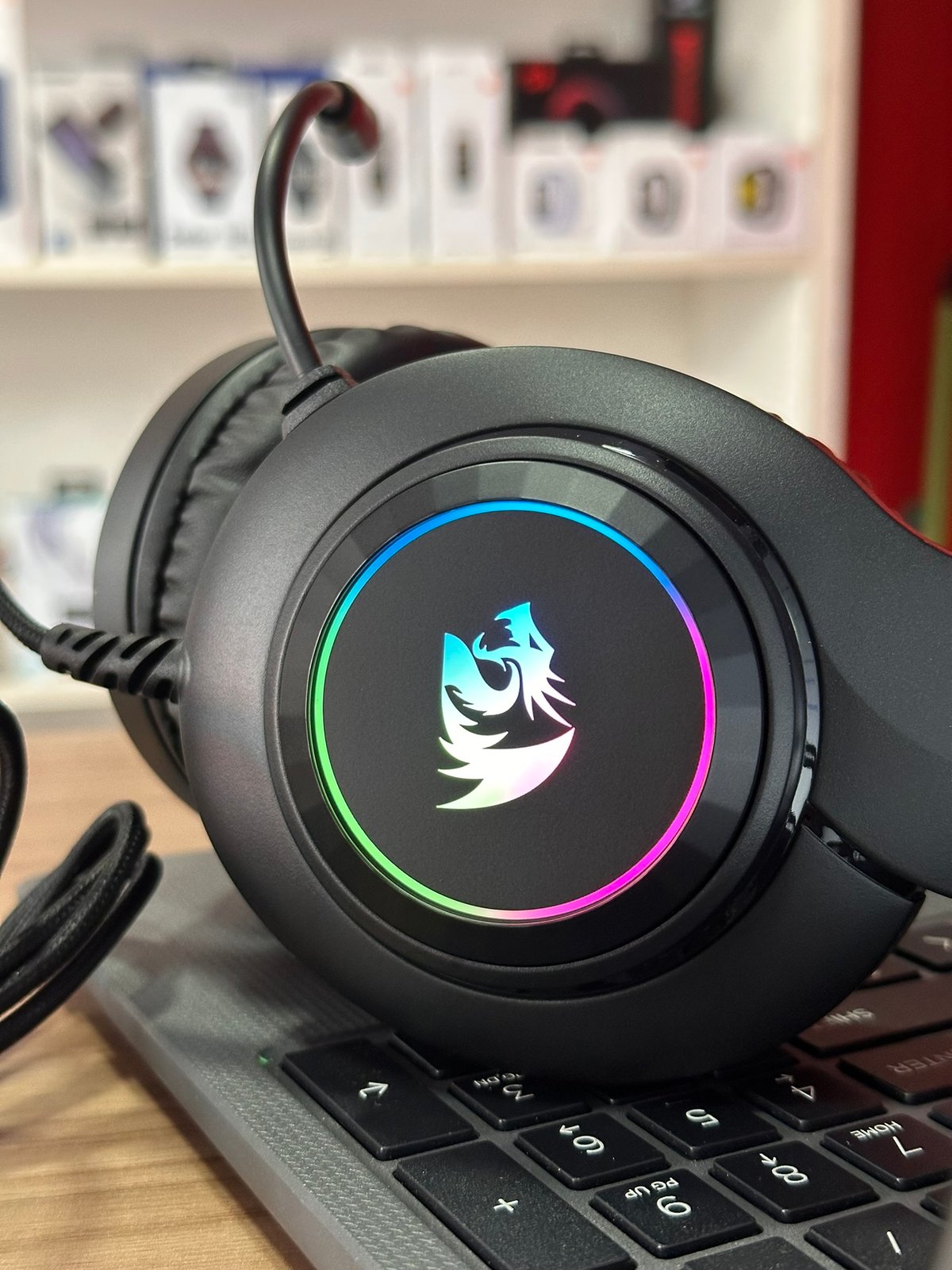 Auricular Gamer Redragon Hylas RGB (caja dañada) - 4