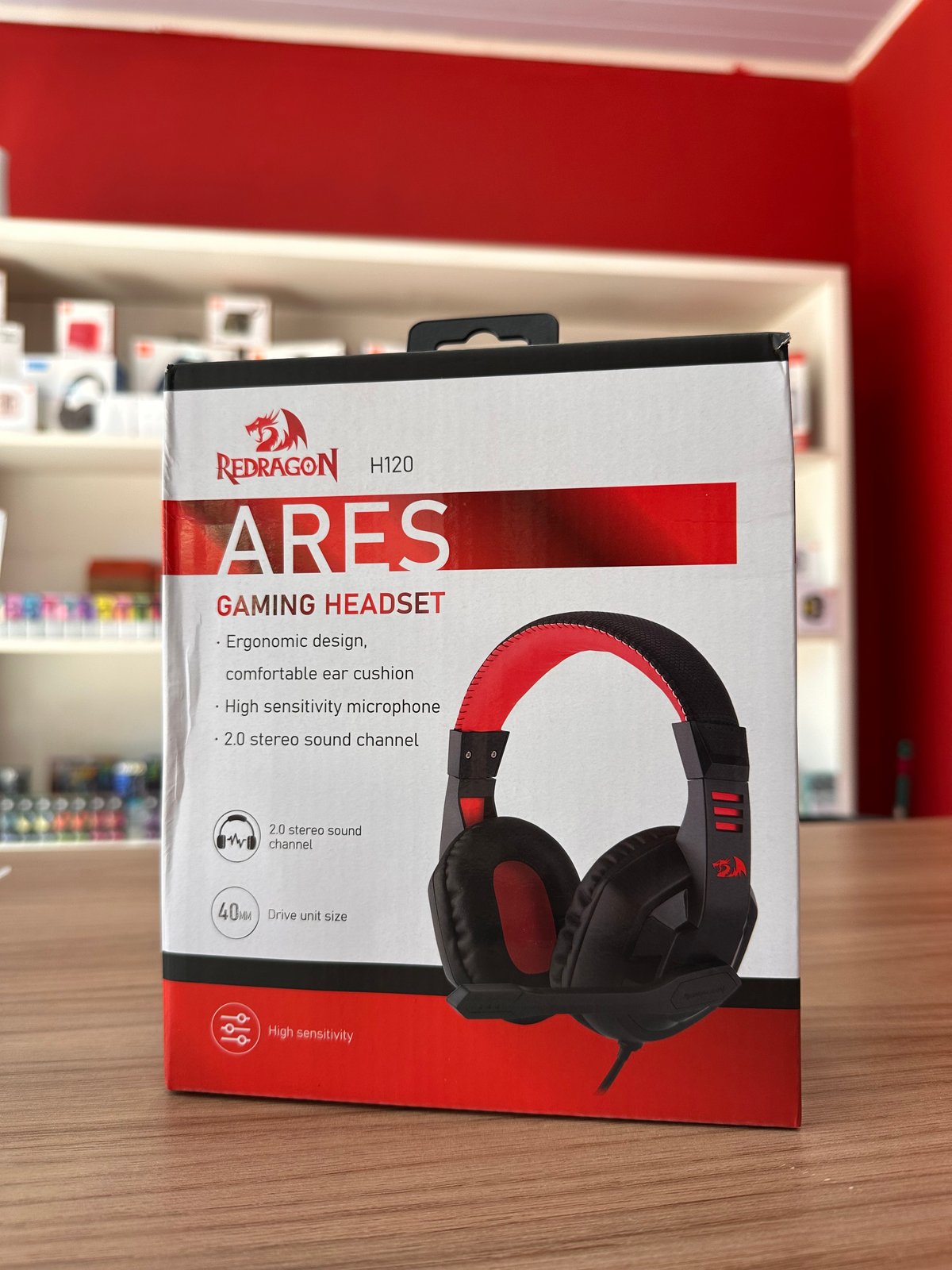 Auricular Gamer Redragon Ares H120 - 4