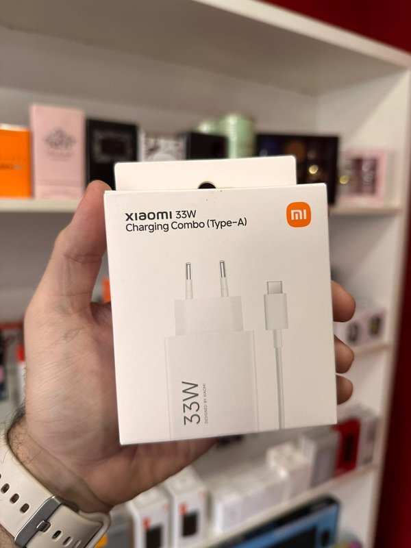 Combo Cargador + Cable USB-C Xiaomi 33W