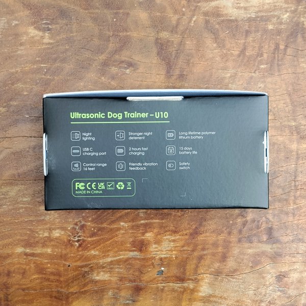 Entrenador y Disuasor Ultrasónico Patpet U10