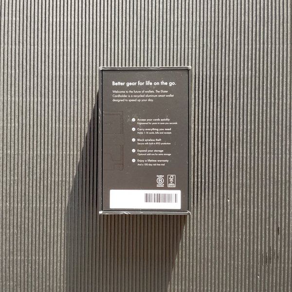 Portatarjetas Ekster Cardholder Pro - Negro