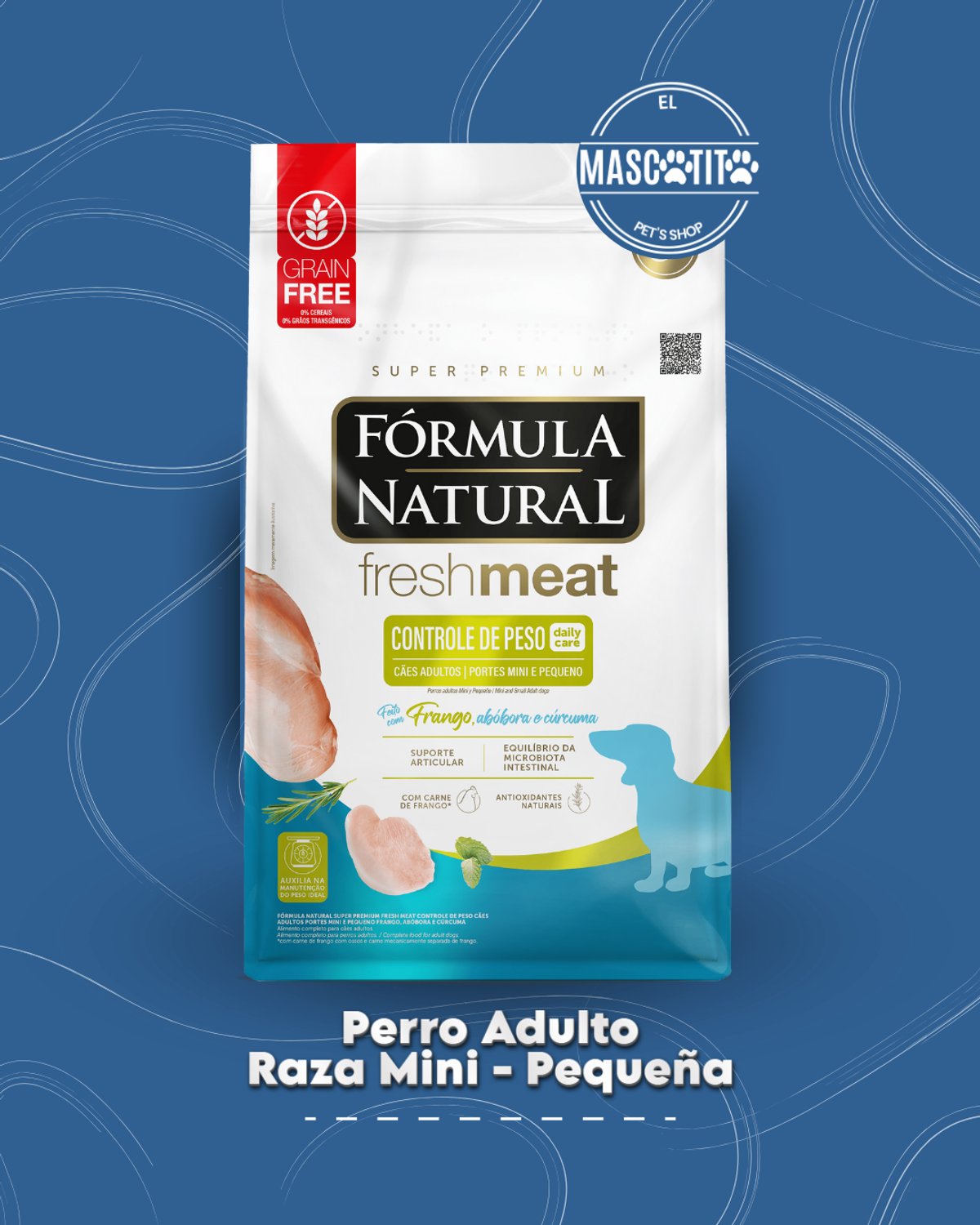 Fórmula Natural - Perro Adulto mini y pequeño 1kg
