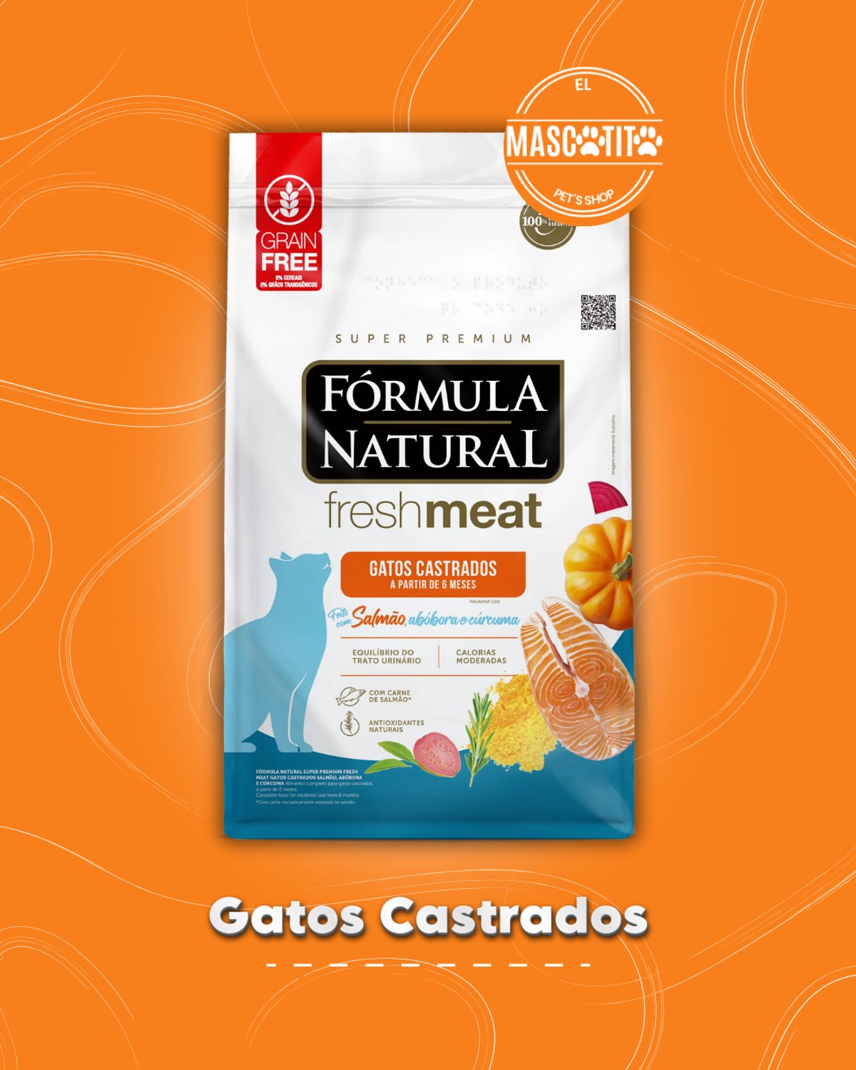 Fórmula Natural - Gato Castrado 1kg