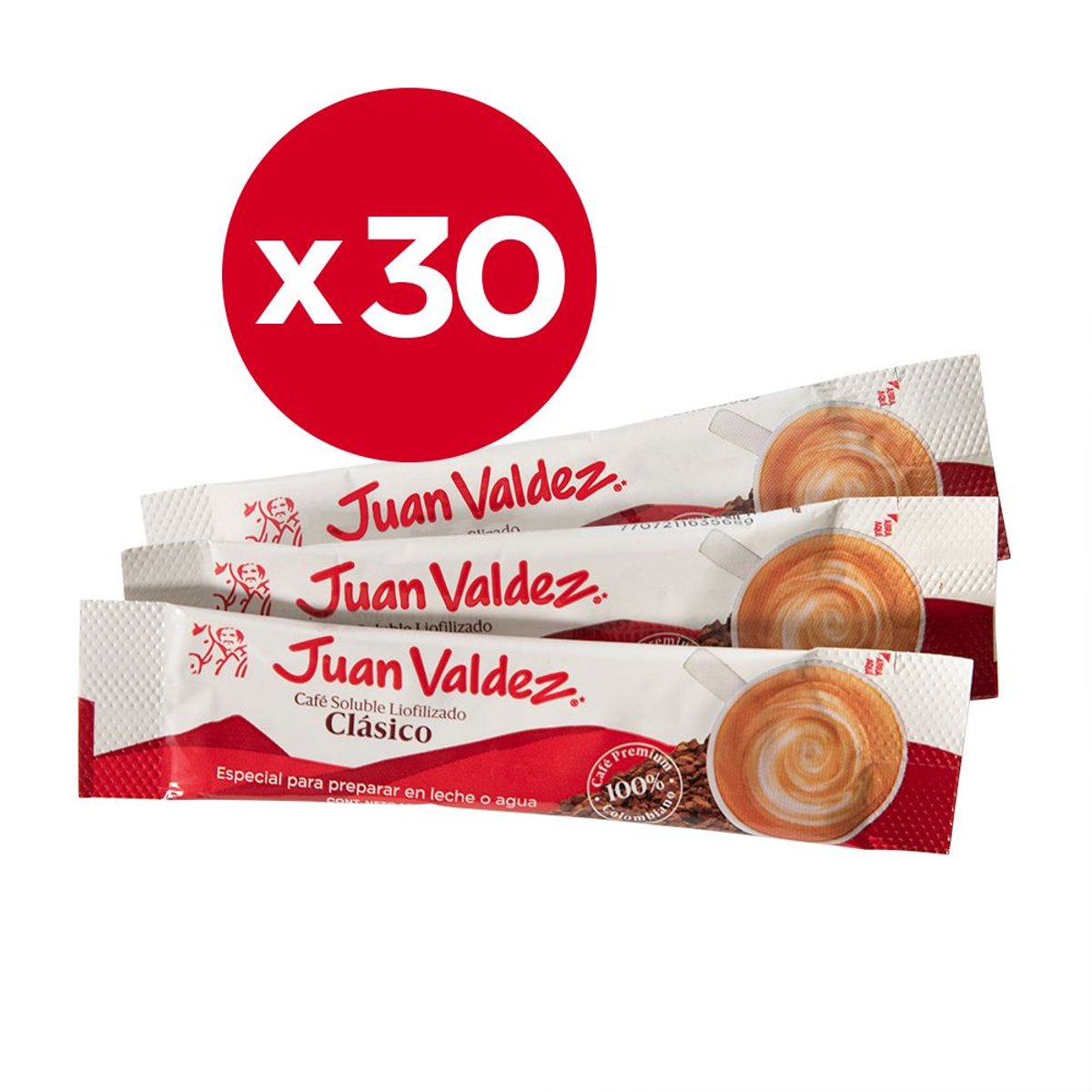 STICKS X 30 UNID. CAFÉ JUAN VALDEZ - 2
