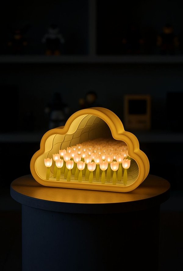 Lámpara de tulipanes