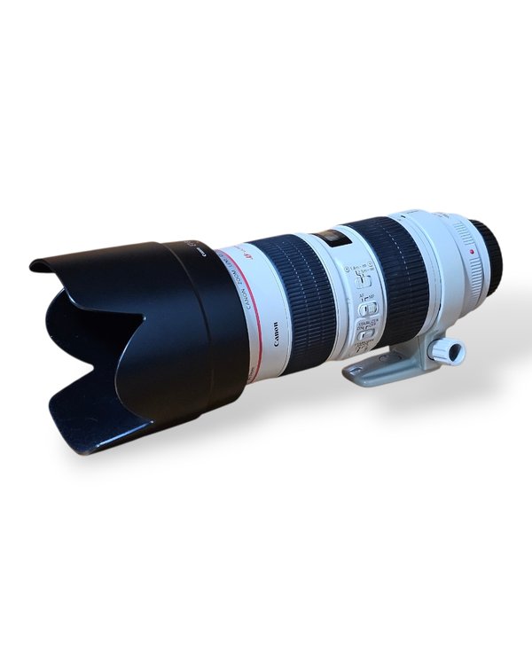 Lente Canon EF 70-200mm f/2.8L IS USM – Teleobjetivo Profesional con Parasol