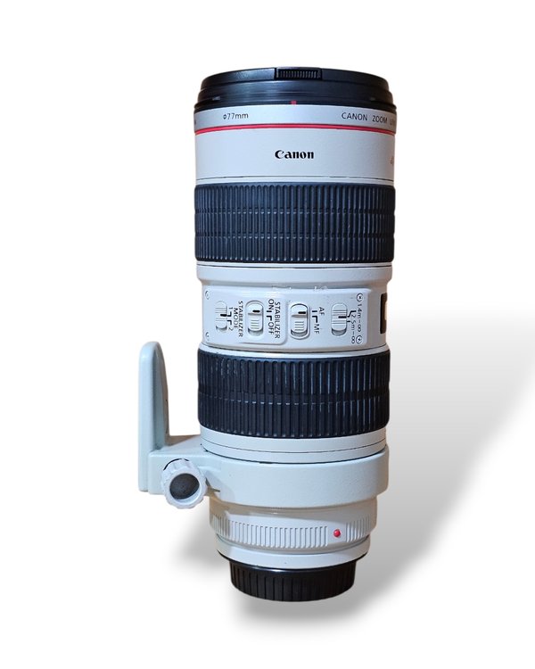 Lente Canon EF 70-200mm f/2.8L IS USM – Teleobjetivo Profesional con Parasol