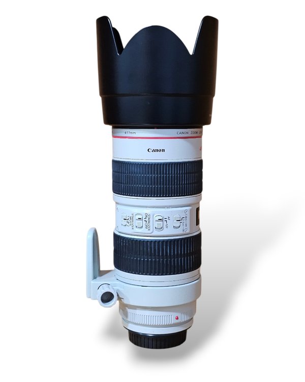 Lente Canon EF 70-200mm f/2.8L IS USM – Teleobjetivo Profesional con Parasol
