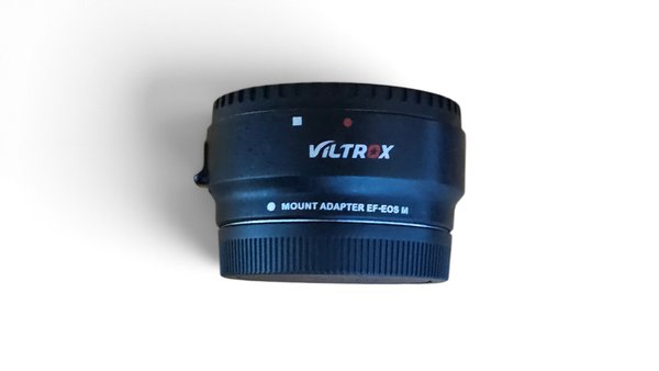 Adaptador de Montura Viltrox EF-EOS M – Enfoque Auto y EXIF Activos