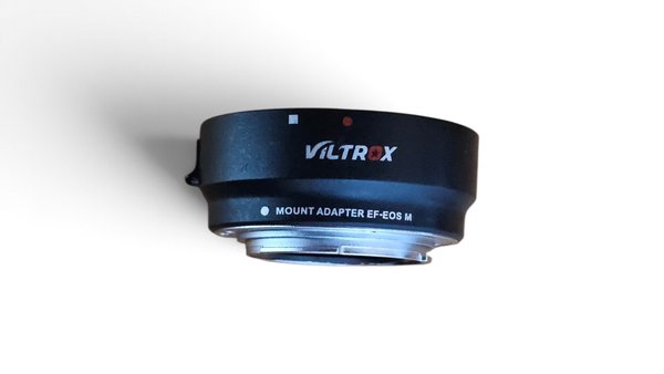 Adaptador de Montura Viltrox EF-EOS M – Enfoque Auto y EXIF Activos