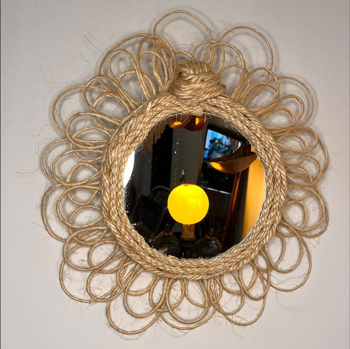 Espejo artesanal de 25cm  - 4