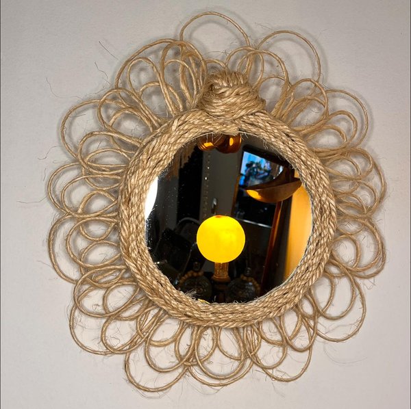 Espejo artesanal de 25cm 