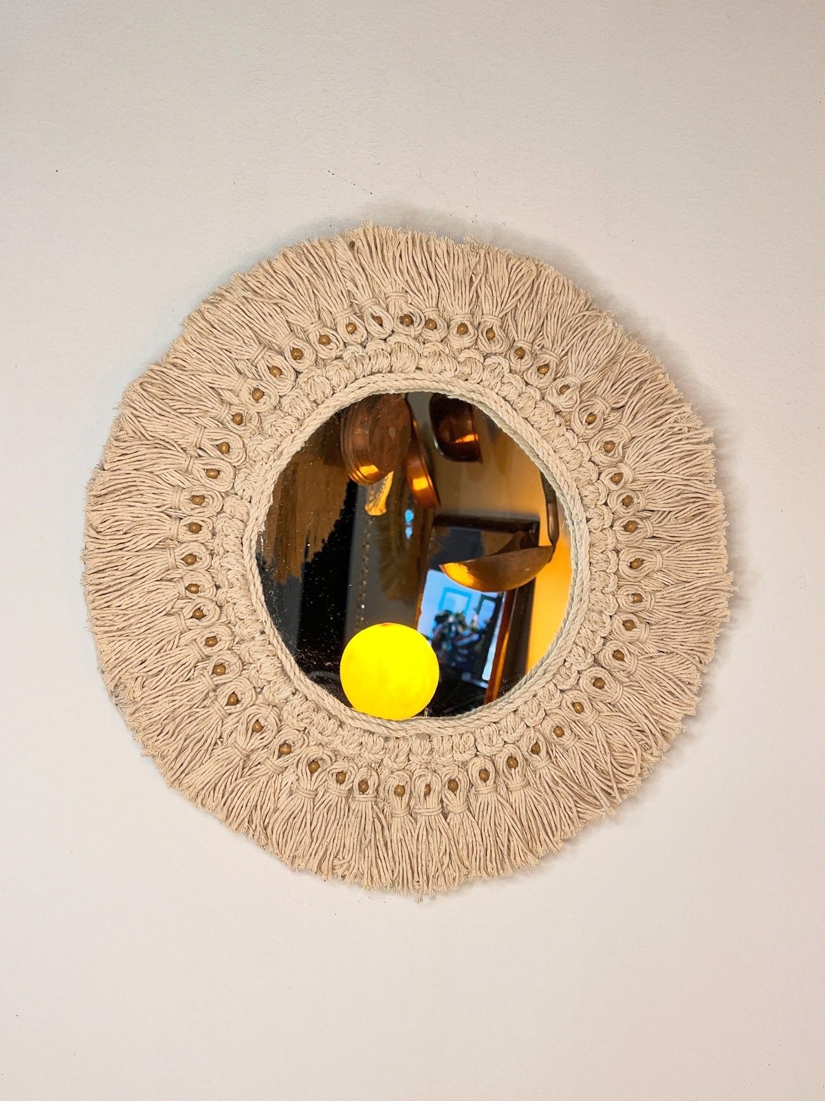 Espejo artesanal de 25cm  - 4