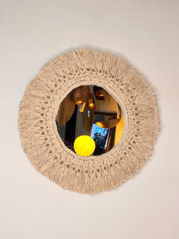 Espejo artesanal de 25cm 