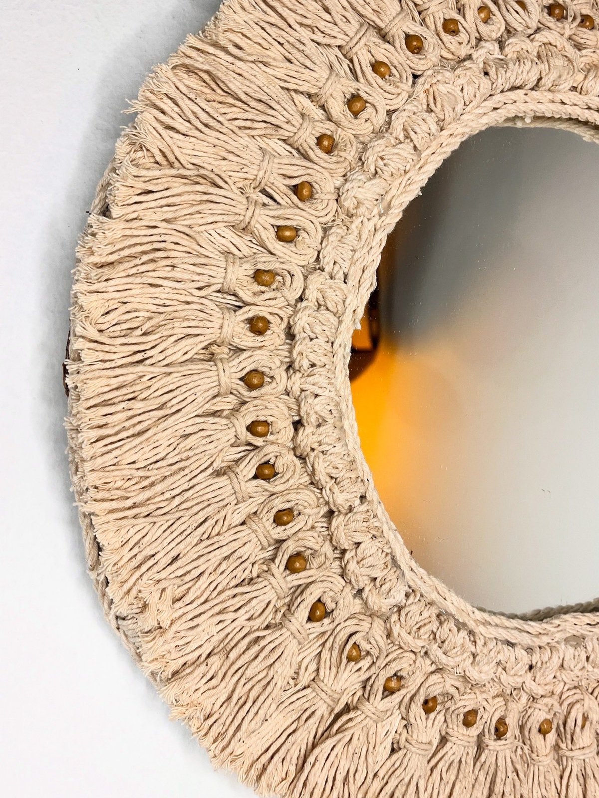 Espejo artesanal de 25cm  - 2