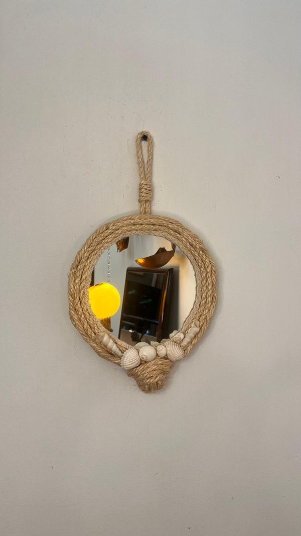 Espejo artesanal de 25cm