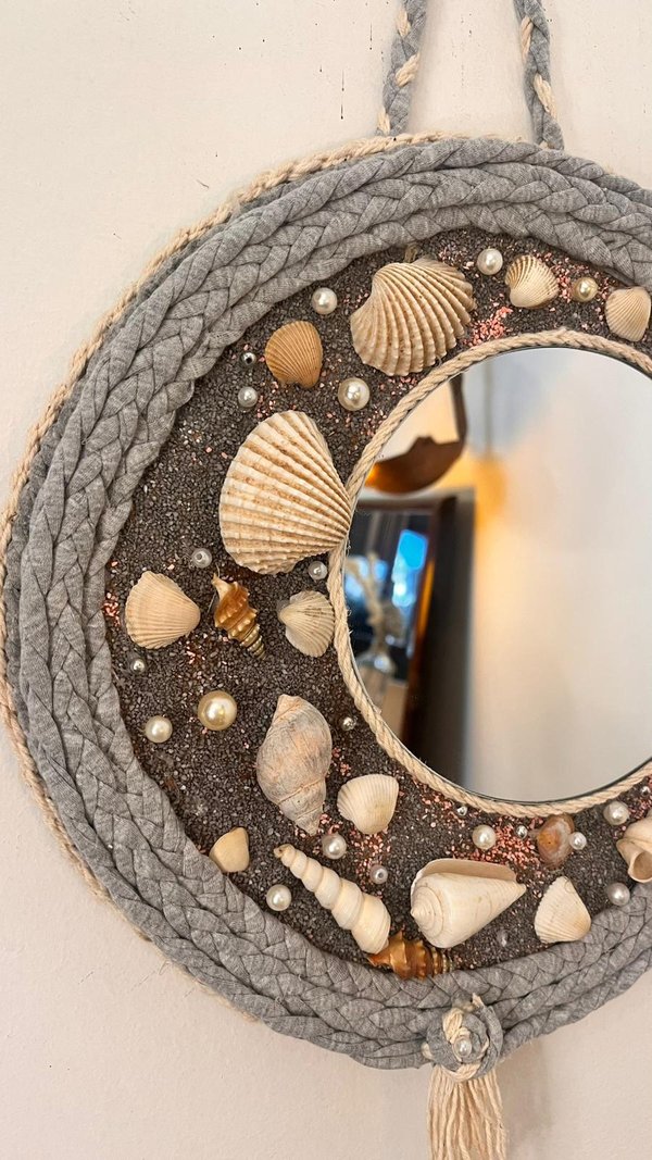 Espejo artesanal de 25cm