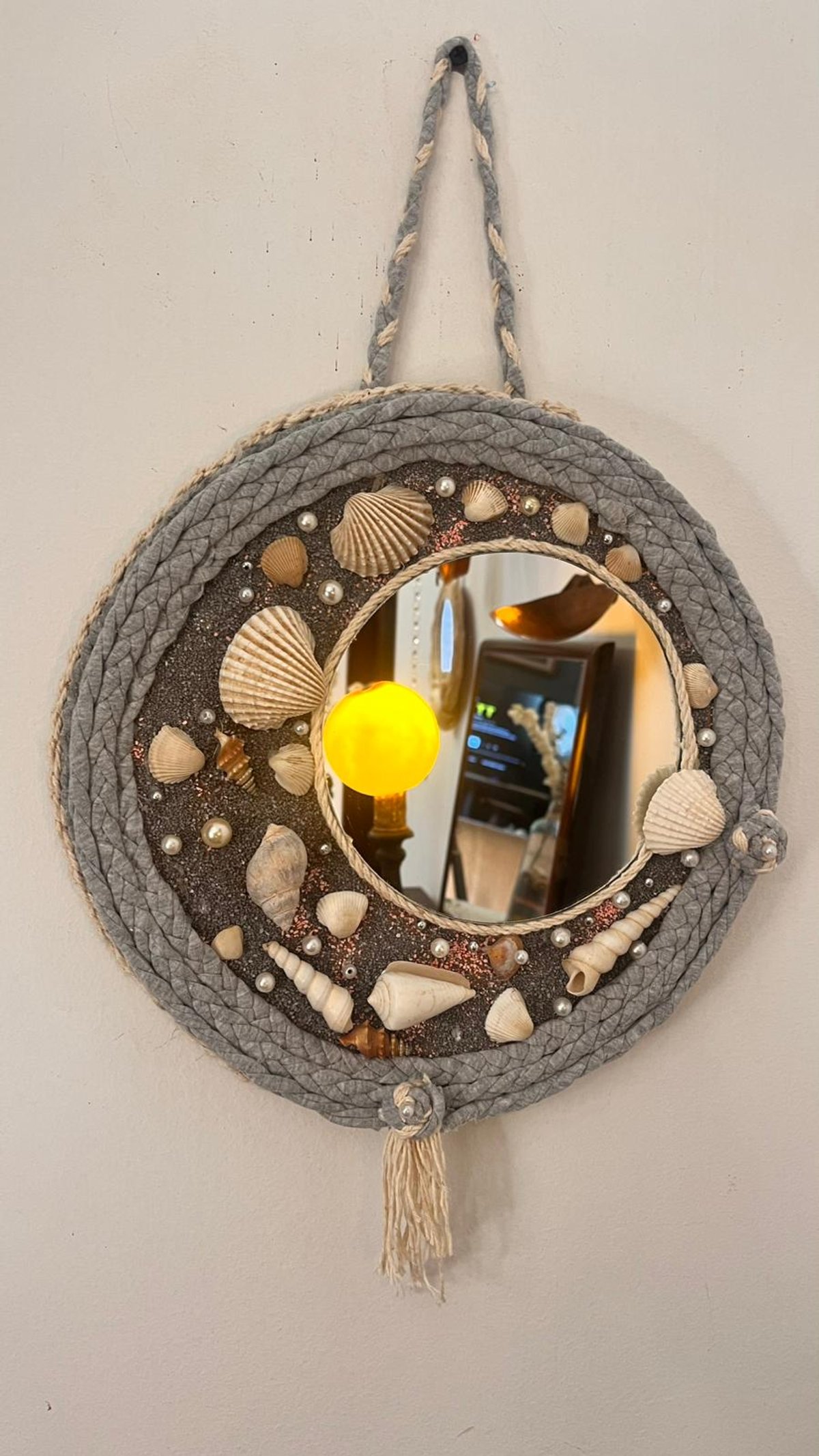 Espejo artesanal de 25cm - 4