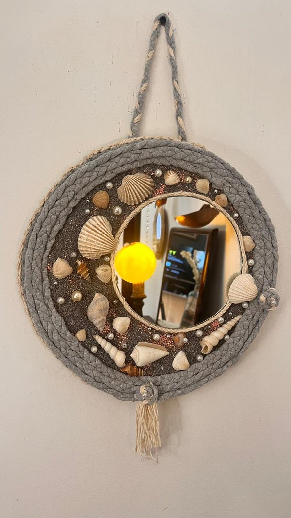 Espejo artesanal de 25cm