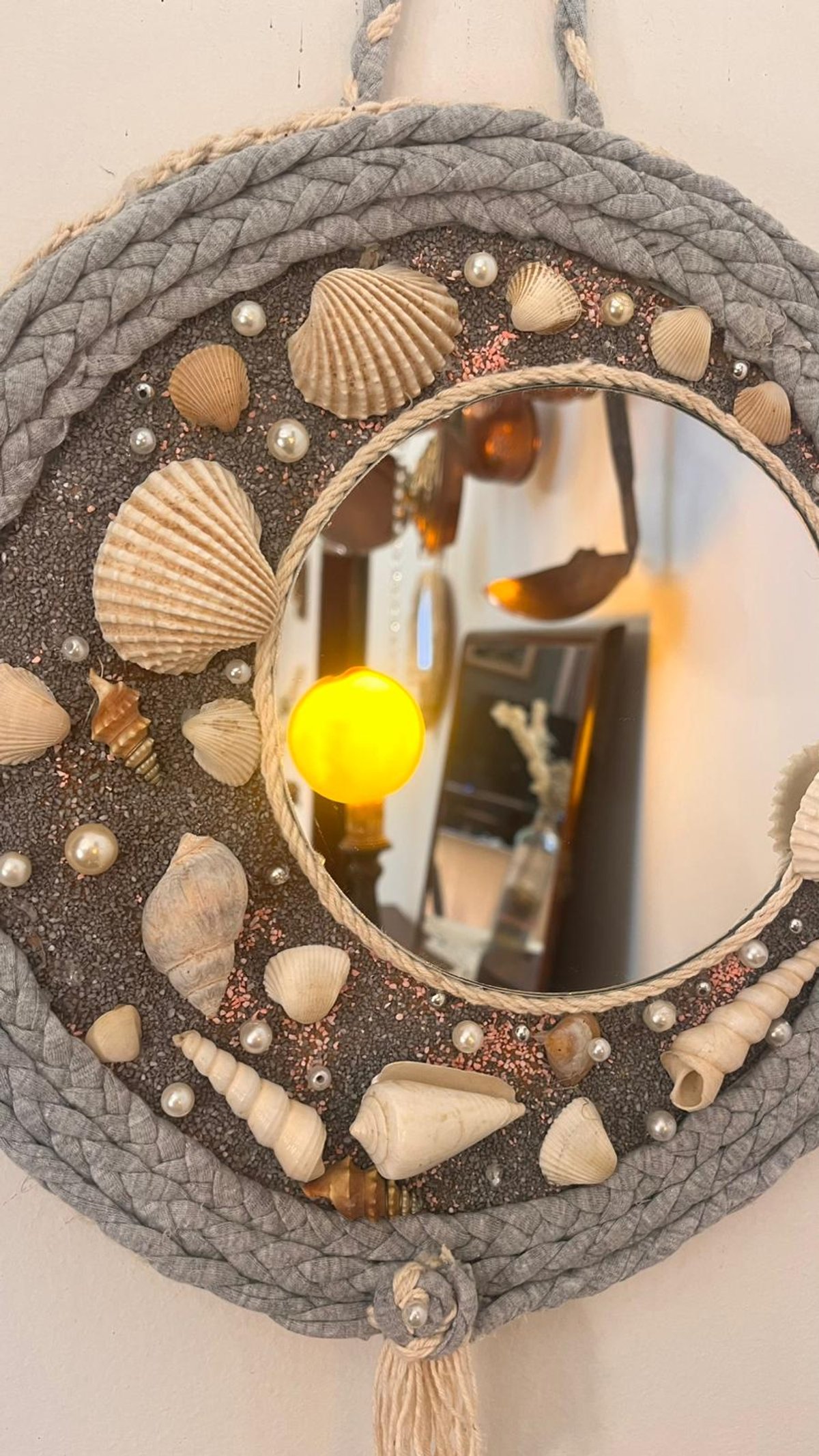 Espejo artesanal de 25cm - 2