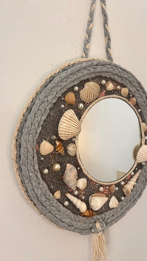 Espejo artesanal de 25cm