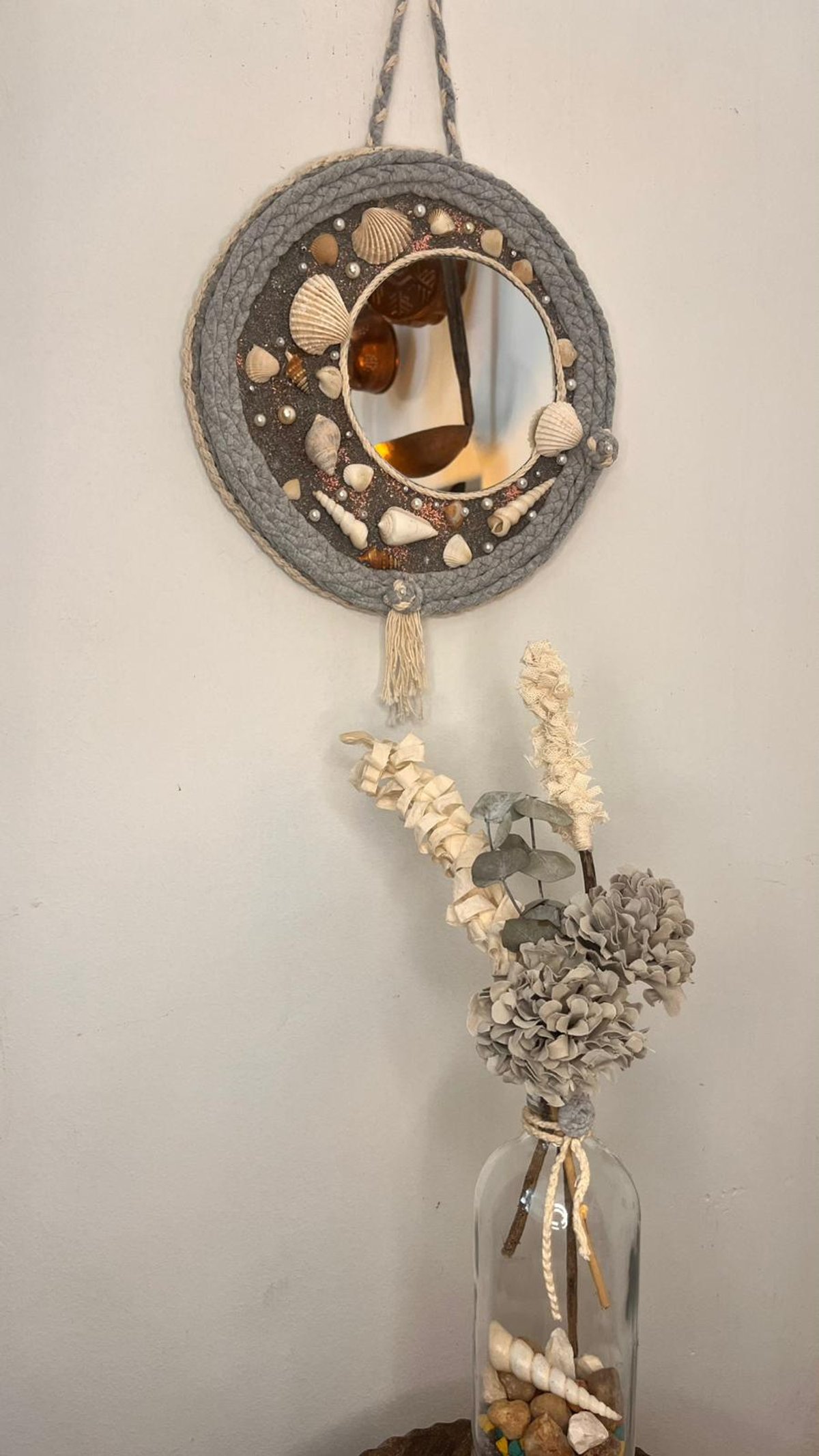 Conjunto Espejo & Arreglo floral  - 6